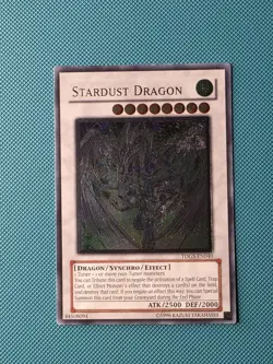 Stardust Dragon Ultimate Rare Tdgs-en040 Yu-Gi-Oh! Card NM-LP - Image 1