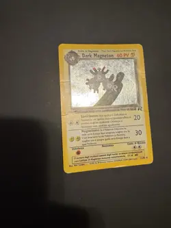 Pokemon Card Dark Magneton 11/82 -Holo-Team Rocket - Image 2