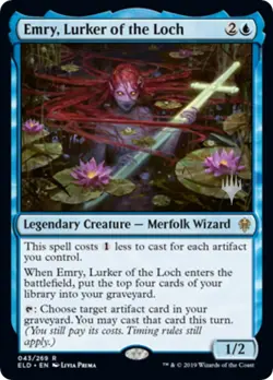 MTG Foil - Emry, Lurker of the Loch - 43 / NM / English - Image 1