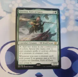 MTG: Gwenna, Eyes Of Gaea (The Brothers War)(Rare) - Image 1