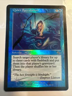 Quiet Speculation FOIL - MTG Magic the Gathering - Judgment - Image 1