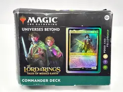 MTG Lord of the Rings Tales of Middle-Earth Commander Deck Food Fellowship - Image 1