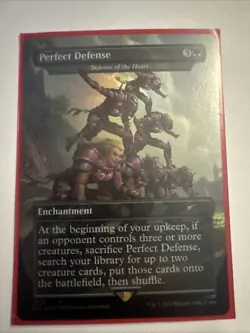 Perfect Defense - Defense of the Heart (Borderless) Secret Lair Drop Foil - Image 1