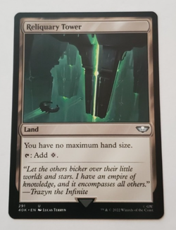 1x Reliquary Tower Warhammer 40K Commander Magic the Gathering NM - Image 1