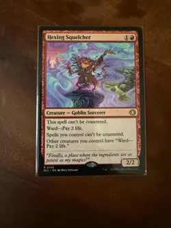 1x NM Hexing Squelcher Rare Lorwyn Eclipsed 0145 M/NM, English x1 - Image 1