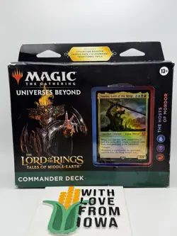 The Hosts Of Mordor Commander Deck Magic the Gathering Lord Of The Rings SEALED - Image 1