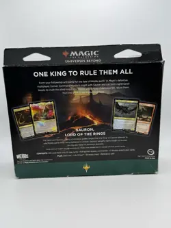 The Hosts Of Mordor Commander Deck Magic the Gathering Lord Of The Rings SEALED - Image 2
