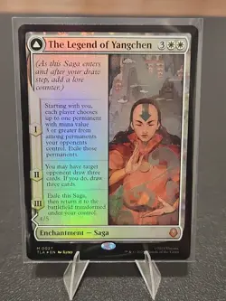 The Legend of Yangchen FOIL 27 Avatar TLA MTG Mythic Unplayed Mint M/NM Saga - Image 2