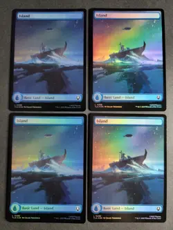 Island 0288 (X4 Foil) Land MTG Avatar - Image 1