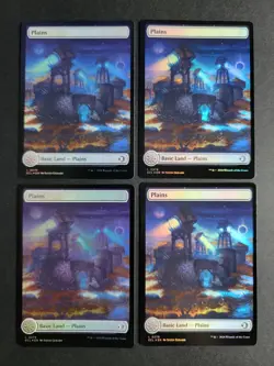 Plains 0279 (X4 Foil) Land MTG Lorwyn Eclipsed - Image 1