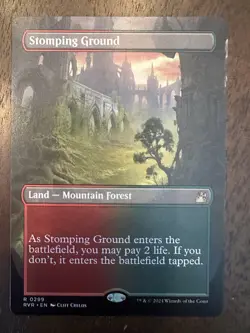 Stomping Ground : MTG *Borderless* Ravnica Remastered #0299 / NM - Image 1