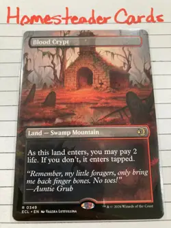 Blood Crypt (Borderless) Lorwyn Eclipsed - Regular - ECL #0349 - Image 1