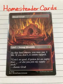 Blood Crypt (Borderless) Lorwyn Eclipsed - Regular - ECL #0349 - Image 2