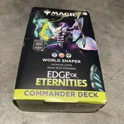 MTG Edge Of Eternity Commander Deck World Shaper - Image 1