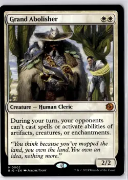 Grand Abolisher Outlaws of Thunder Junction: the Big Score Regular NM M 0002 - Image 1