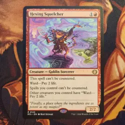 Hexing Squelcher Lorwyn Eclipsed Magic The Gathering near mint - Image 1