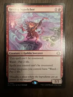 Hexing Squelcher : MTG / Lorwyn Eclipsed ECL #0145 / NM *Ships Today* - Image 1