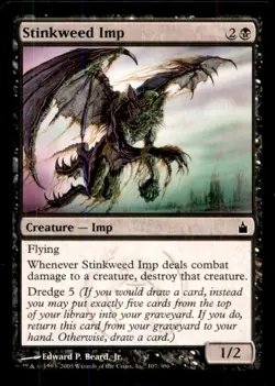 MTG Stinkweed Imp LP Light Play Ravnica: City of Guilds [3055] - Image 1