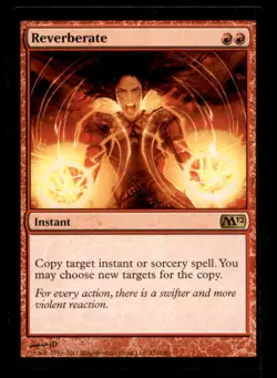 MTG Reverberate LP Light Play Magic 2012 [5273] - Image 1