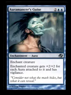 Auramancer's Guise LP Light Play Planar Chaos MTG [8190] - Image 1