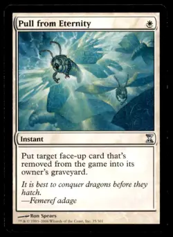 Pull from Eternity LP Light Play Time Spiral MTG [5853] - Image 1