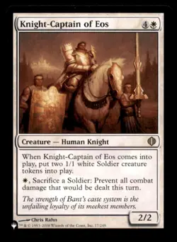 Knight-Captain of Eos LP Light Play The List MTG [6086] - Image 1