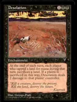 Desolation LP Light Play Visions MTG [8051] - Image 1