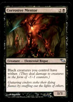 MTG Corrosive Mentor LP Light Play Shadowmoor [3519] - Image 1