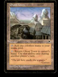 Ghost Town LP Light Play Tempest MTG [6910] - Image 1