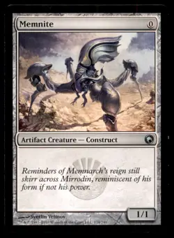 Memnite LP Light Play Scars of Mirrodin MTG [7079] - Image 1