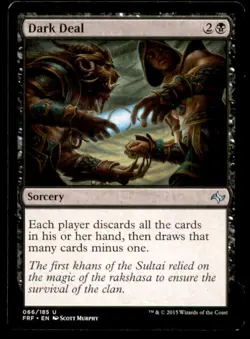 Dark Deal LP Light Play Fate Reforged MTG [5839] - Image 1