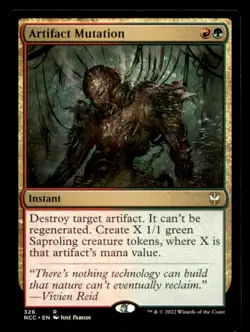 Artifact Mutation LP Light Play New Capenna MTG [8097] - Image 1