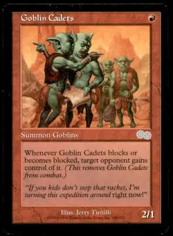 Goblin Cadets LP Light Play Commander 2011 MTG [8329] - Image 1