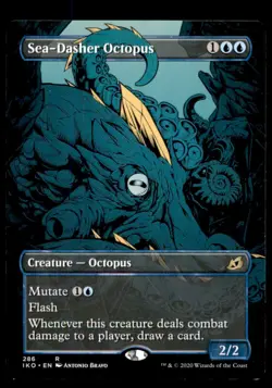 Sea-Dasher Octopus LP Light Play Ikoria: Lair of Behemoths MTG [8099] - Image 1