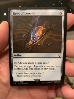 Relic of Legends MTG [FINAL FANTASY Commander] Near Mint - Image 1