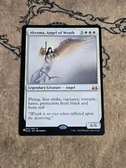 Akroma, Angel of Wrath 001/062 The List Reprints Non-Foil NM - Image 1