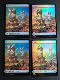 Plains 0274 (X4 Foil) Land MTG Lorwyn Eclipsed - Image 1
