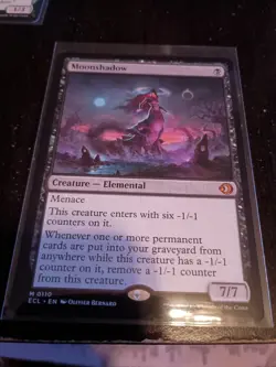 Magic the Gathering Lorwyn Eclipsed Moonshadow 110 Reg Mythic - Image 1