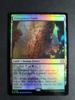 Overgrown Tomb (Foil) Rare MTG Lorwyn Eclipsed - Image 1