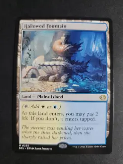 Hallowed Fountain Rare MTG Lorwyn Eclipsed - Image 1