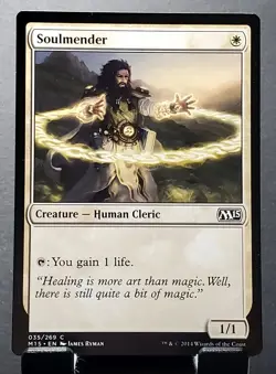 2014 MTG 35/269 SOULMENDER M15 Core common⚔NM/MT - Image 1
