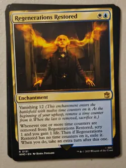 MTG | Regenerations Restored (x4 Playset) | (NM) Universes Beyond: Doctor Who - Image 1