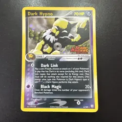 Pokemon TCG 6/109 Dark Hypno Team Rocket Returns EX LP - Image 1
