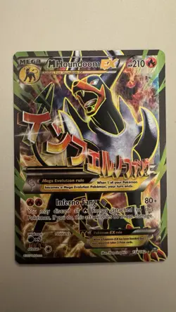 M Houndoom EX 154/162 BREAKthrough Ultra Rare Full Art - Pokemon TCG NM - Image 1