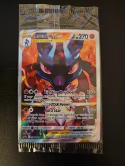 Pokemon: Lucario VSTAR SWSH291 Crown Zenith ETB Promo Card SEALED - Image 1