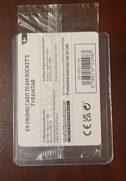 Team Rocket’s Tyranitar Pokemon Center Exclusive Promo Sealed. - Image 2