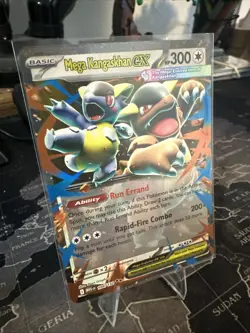 Pokemon TCG Mega Kangaskhan ex 104/132 Mega Evolution Double Rare Holo NM - Image 3