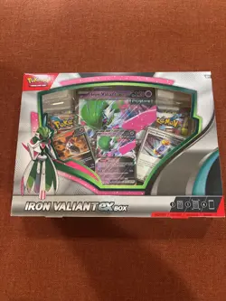 Pokemon TCG - Scarlet & Violet- Iron Valiant EX Collection Box - NEW SEALED - Image 1