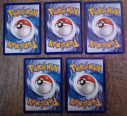 Lot of 5 - Pokemon Illustration Rares from Scarlet & Violet and Mega Evolutions - Image 2