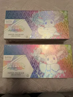 pokemon prismatic evolutions super premium collection - Image 1
